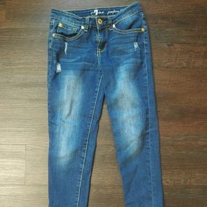 7 for All Mankind girl's size 10 jeans